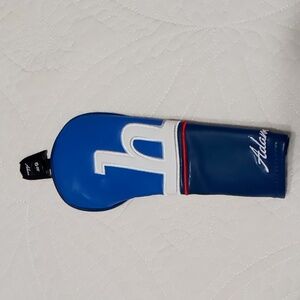 Adams Blue Hybrid Head Cover With Changeable Number Tag NWOT Not Bagged